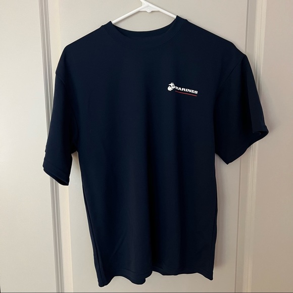 United States Marines mens short sleeve quick dry graphic tee shirt | size small - Picture 1 of 8